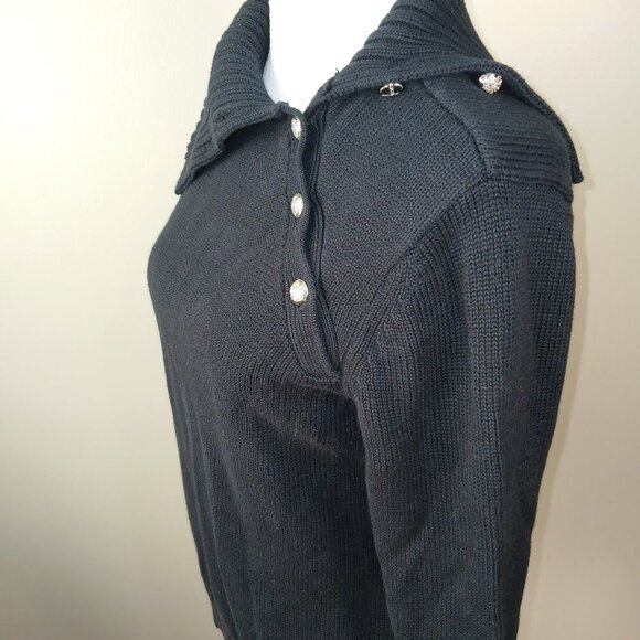 LAUREN RALPH LAUREN KNIT TURTLE NECK SWEATER, SIZE LARGE - Picture 8 of 8